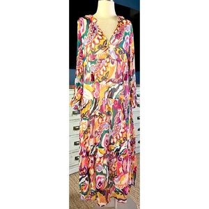 Anthropologie Marais Maxi Dress XS